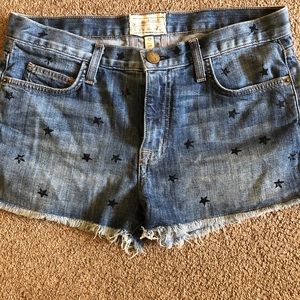 Current/Elliot Star Jean shorts